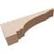 Ekena Millwork 3"W x 18"D x 6"H Thin Pescadero Rough Cedar Woodgrain TimberThane Corbel, Primed Tan CORUR03X18X06PECRCPR - alternate 5